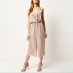 * River island blush jumpsuit